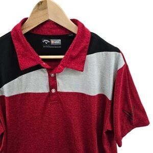 Callaway Opti-Dri Mens Polo Golf Shirt XL Extra Large Lightweight Stretch